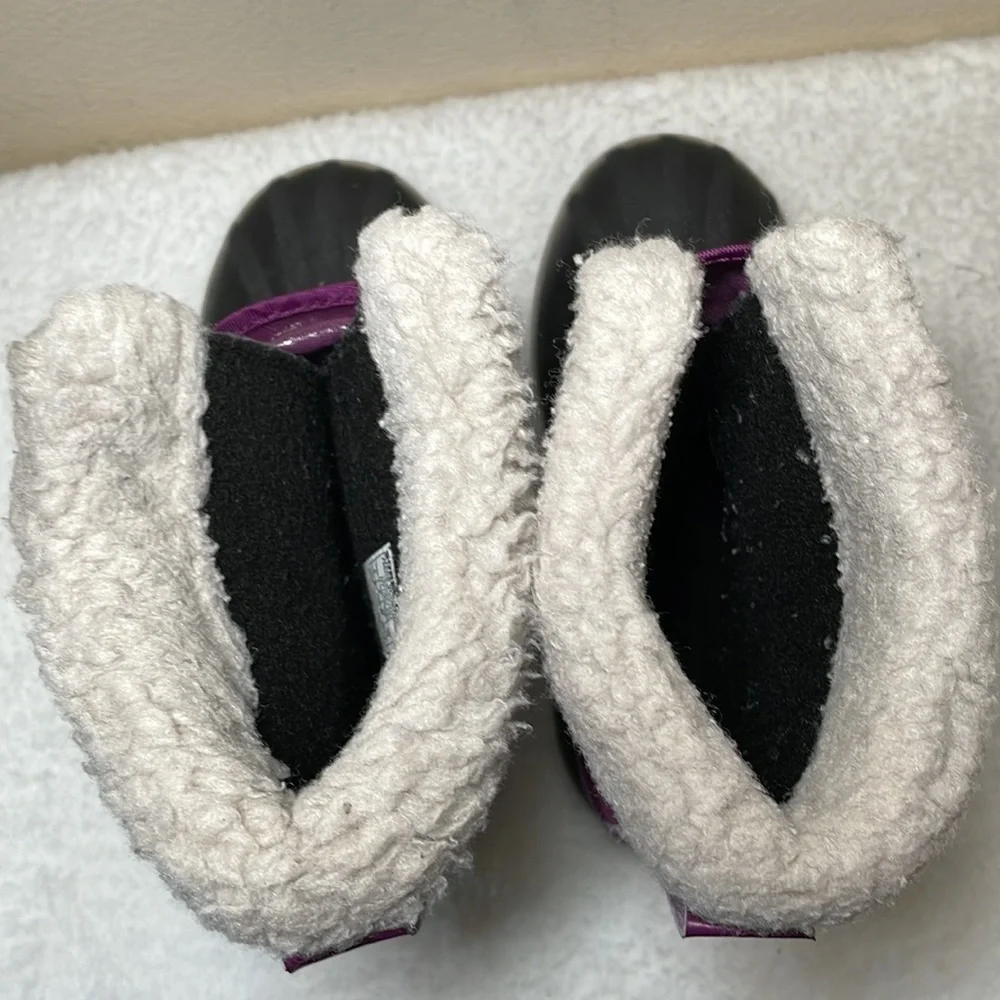 SOREL Purple Snow Boots Size 4